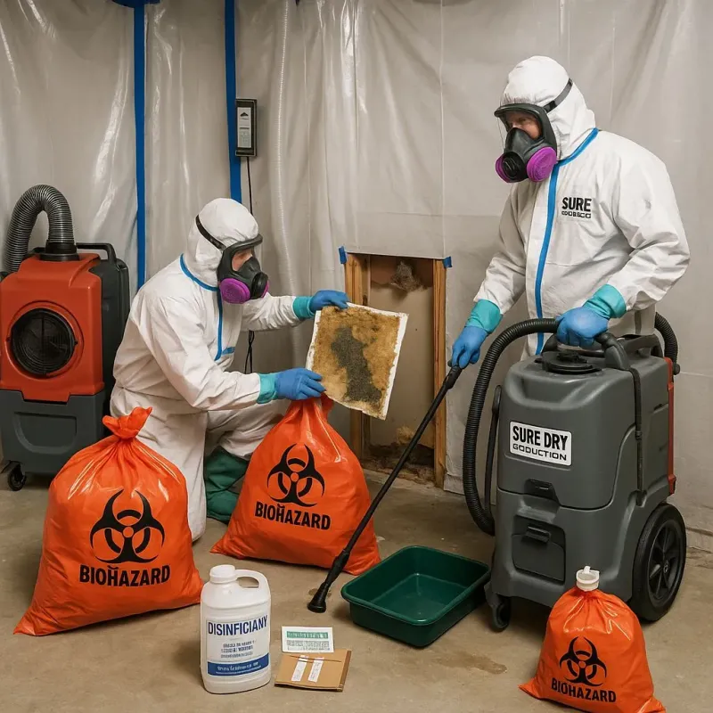 Contaminated Water Handling Protocols process in North Pembroke, MA