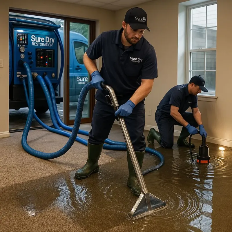 Water Extraction and Removal process in North Pembroke, MA